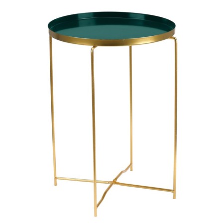 Green Coffee table YS-8588, gold 36x47 cm-4