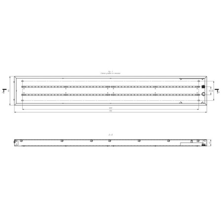 LED LED era SPO-9, 1195x180x40 mm, IP20, 32W, 3360lm, 6500k, white