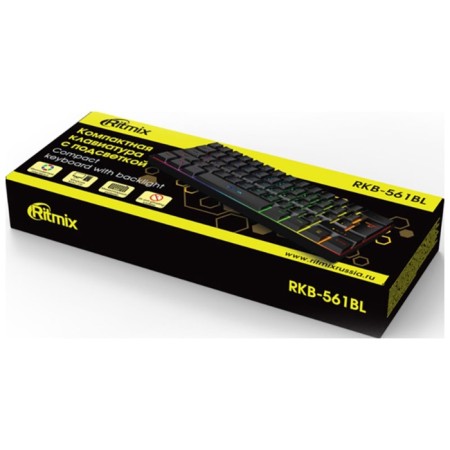 Wending keyboard for PC with RITMIX RKB-561BL backlight-2