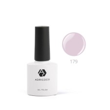 Color gel polish Adricoco, No. 179 French gray, 8 ml
