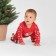 Combineson crumb I "Happy Winter 2", height 74-80 cm, red