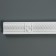 Ceiling skirting board 206026, white 52x33x2000 mm