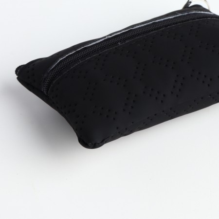 Women's wallet with lightning, black color-3