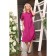 Women's dress, size 48, fuchsia color