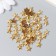 Decor for creativity Metal "Star" set 60 pcs 0.8x0.8 cm
