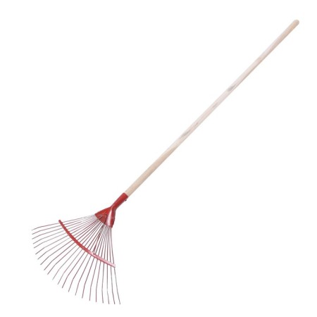 Robble fan, plate, 20 teeth, metal, wooden stalk-4