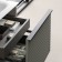 The handle Cappio RT001, L = 500 mm, m/o 288 mm, color graphite, 4 pcs.