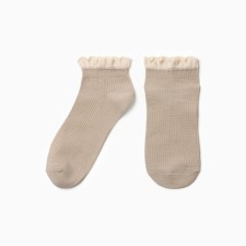 Women's socks minku, beige color, rr 36-41