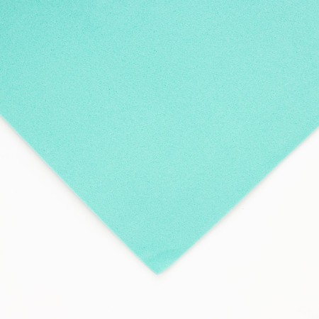 Foamiran "turquoise" 1 mm set 10 sheets 50x50 cm-1