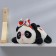 Soft toy "Panda with a bandage", color mix