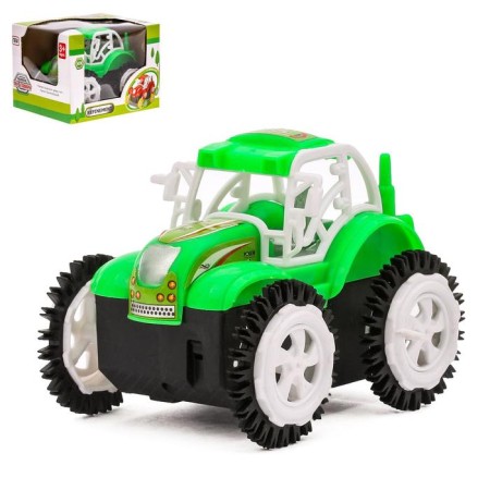 Tractor-echoed "farmer", works on batteries, color mix