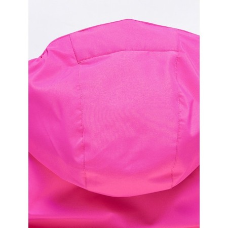 Ski costume for a girl, height 122 cm, pink color-7