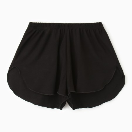 Female homemade set (top/shorts), black color, size 48-8