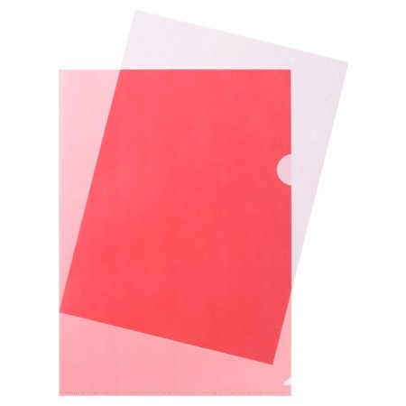 A set of A4, 150 μm folders, calligrata standard, transparent, 5 pieces, mix-7