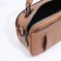 Cross-Bodi Bag on a zipper, beige color