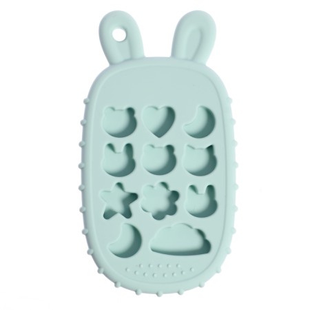 Baby Relaborator "Phone: Bunny", food silicon-2