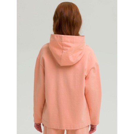 Sweatshirt for girls, height 116 cm, peach color-2