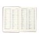 The diary is undathed, PVC cover, A5, 140 liter format, cell, metallic gold
