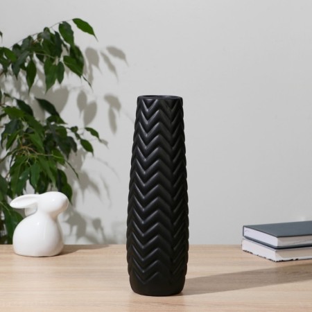 VAZA Ceramics Table "Zigzag" 7x10x33 cm, mix