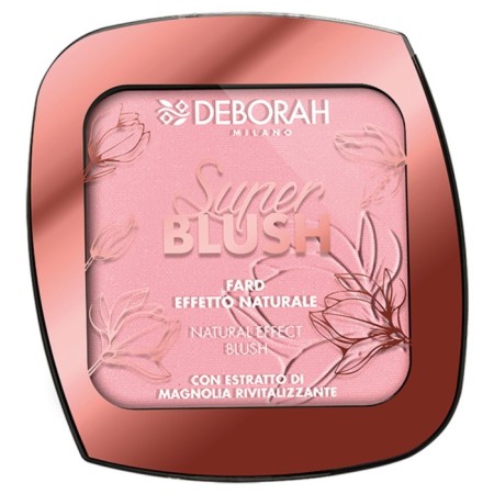 Blue Deborah Milano Super Blush, tone 04 peach shining, 9 g
