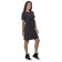 Women's tunic with short sleeve, size 44, dark gray color