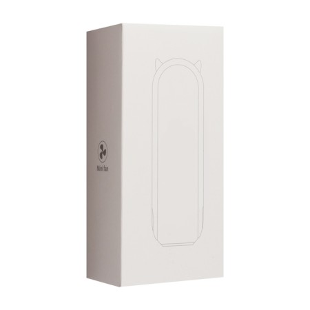 FS08 portable fan, Power Bank 1200 mAh, 2 modes, USB, folding, white-13