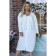 Women's dress, size 58, white color