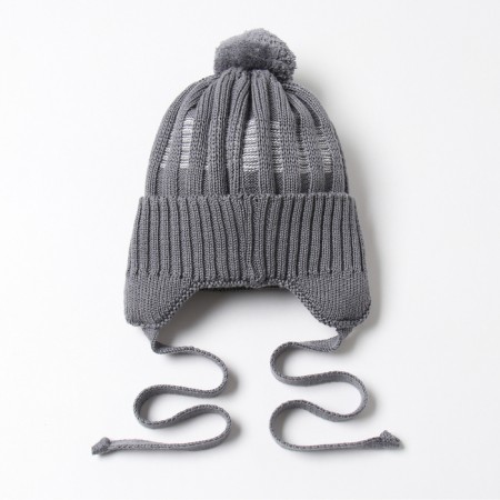 Children's hat Minaku, rr 35-40, gray color-2