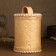 TUES "Patterned. Salt", 10x10x14 cm, birch bark