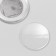 Acrylic magnet's workpiece 4 cm is a transparent circle (set 2 parts+package)
