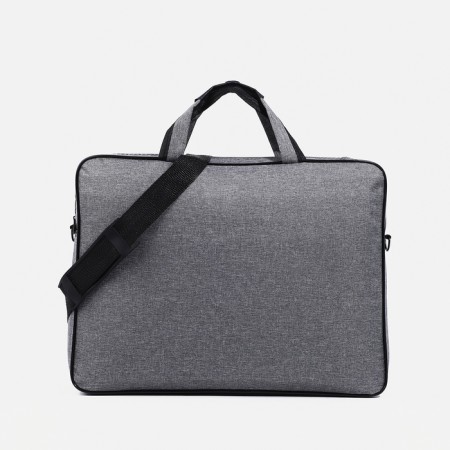 Laptop bag, gray color-4