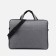 Laptop bag, gray color