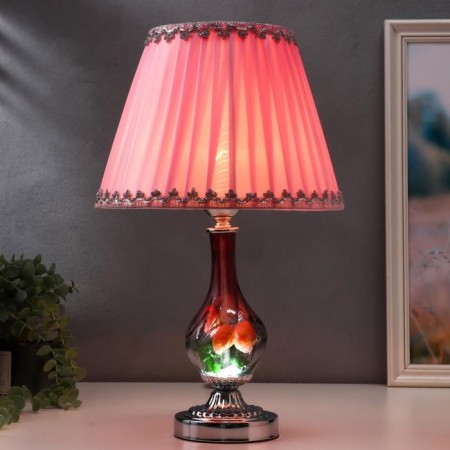 Board lamp 16692/1 E27 40W chrome 29x29x55 cm Risalux-1
