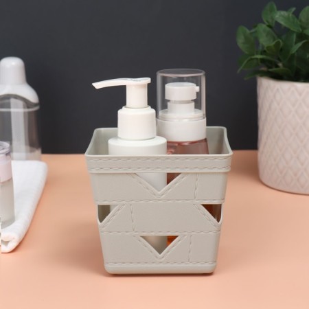 Organizer for storing cosmetic supplies, 10 × 10 × 9 cm, color mix-3