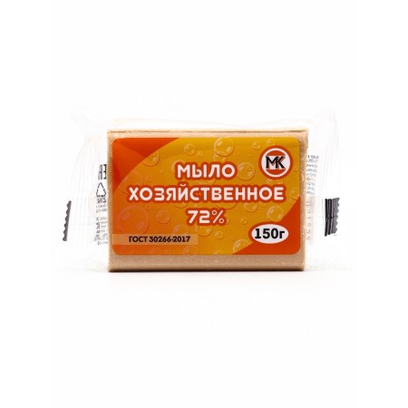 Commerce soap 72% in a plastic film with a label, 150 g-3