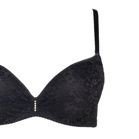 Women's bra, black color, size 85V-5