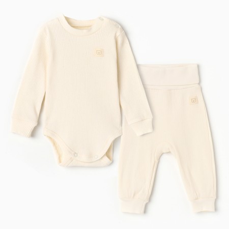 Set: body and pants crumb I, height 80-86 cm, milk