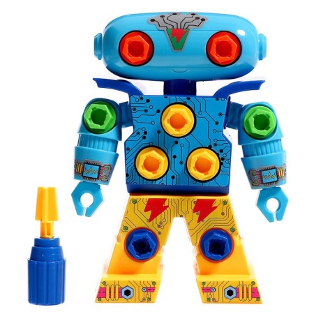 The designer of the screw "Toby robot", 11 bolts, telescopic hands-1
