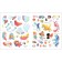 Reusable stickers. Unicorns