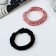 Hair elastic band "Tm -Elite" double wave, 5 cm, mix