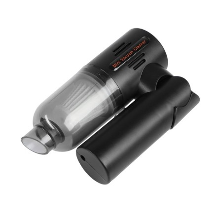 Car vacuum cleaner with air vents, mini, wireless, 2 nozzles, 50 watts, 12 V-3