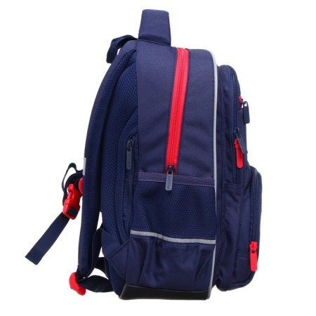 School backpack NASA, 38 x 29 x 16 cm, ergonomic back, blue-3