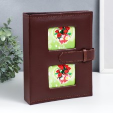 Photo album 200 photos 10x15 cm to leatherette, coffee room 23.5x18.5x5.5 cm