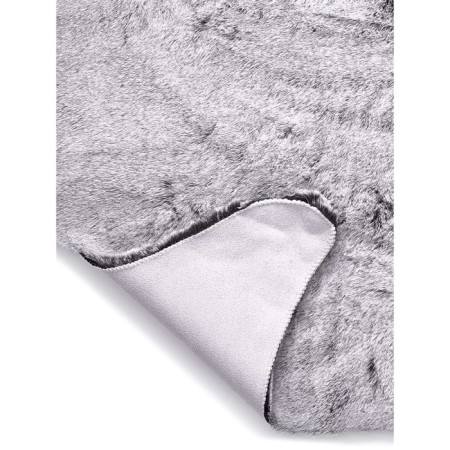 Carpet of artificial mex, size 70x105 cm, black color-3