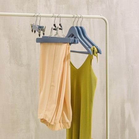 Wooden hangers for trousers and skirts Ladoom Brillant, 30 × 16 × 2 cm, 2 pcs-6