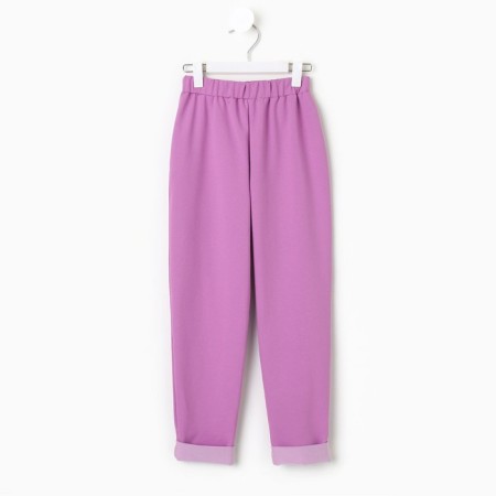 Kidsa (sweatshirt, trousers) minku lavender color, height 110 cm-9