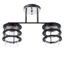 Chandelier 1998/2 E27 60W chrome 35x12x25 cm Bayerlux