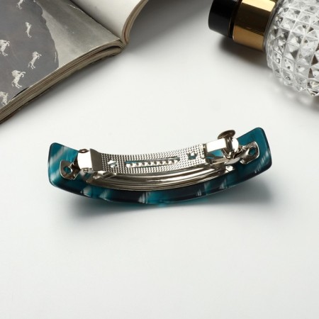 Halfish hair clip "Night colors" 9 cm, mix-1