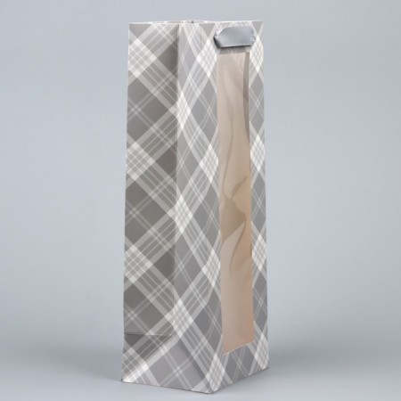 Gift package for a bottle, packaging, "cage", 36 x 13 x 10 cm-3