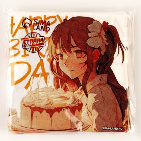 Paper Napkins 25*25cm "Anime" (set 20 pcs)-5